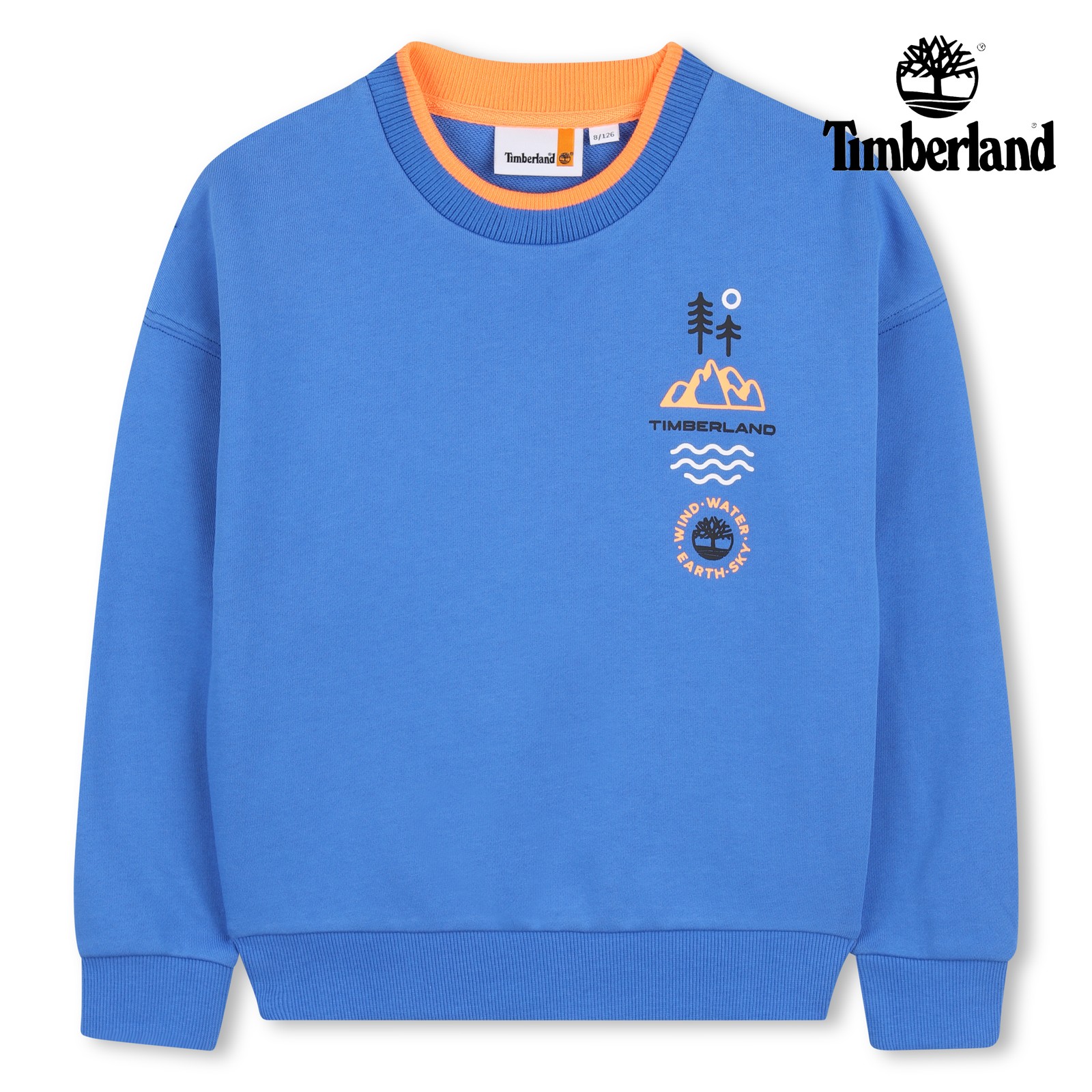 Sudadera fleece azul