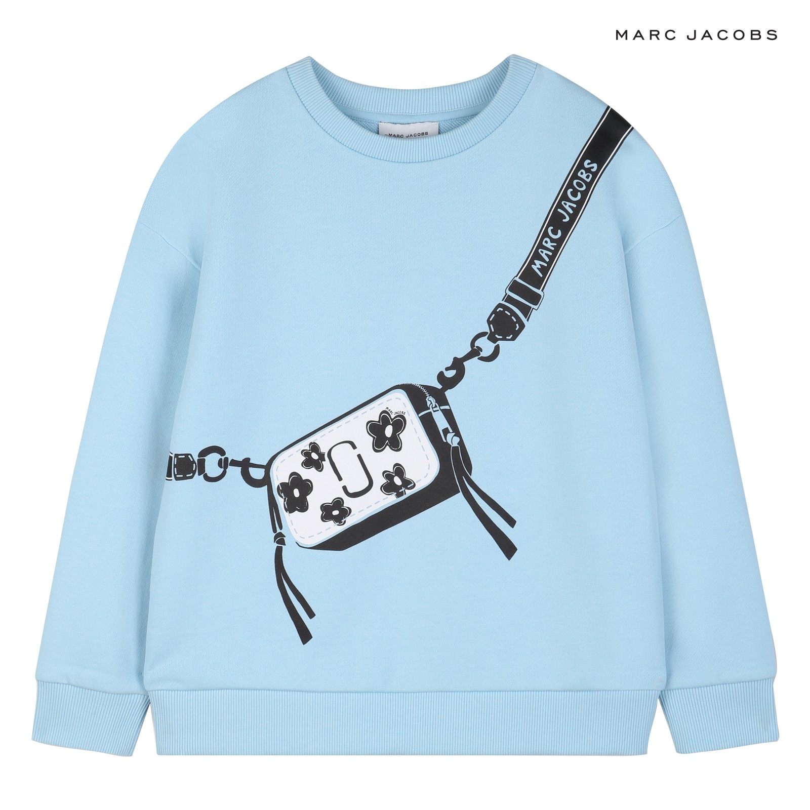 Sudadera fleece azul cielo
