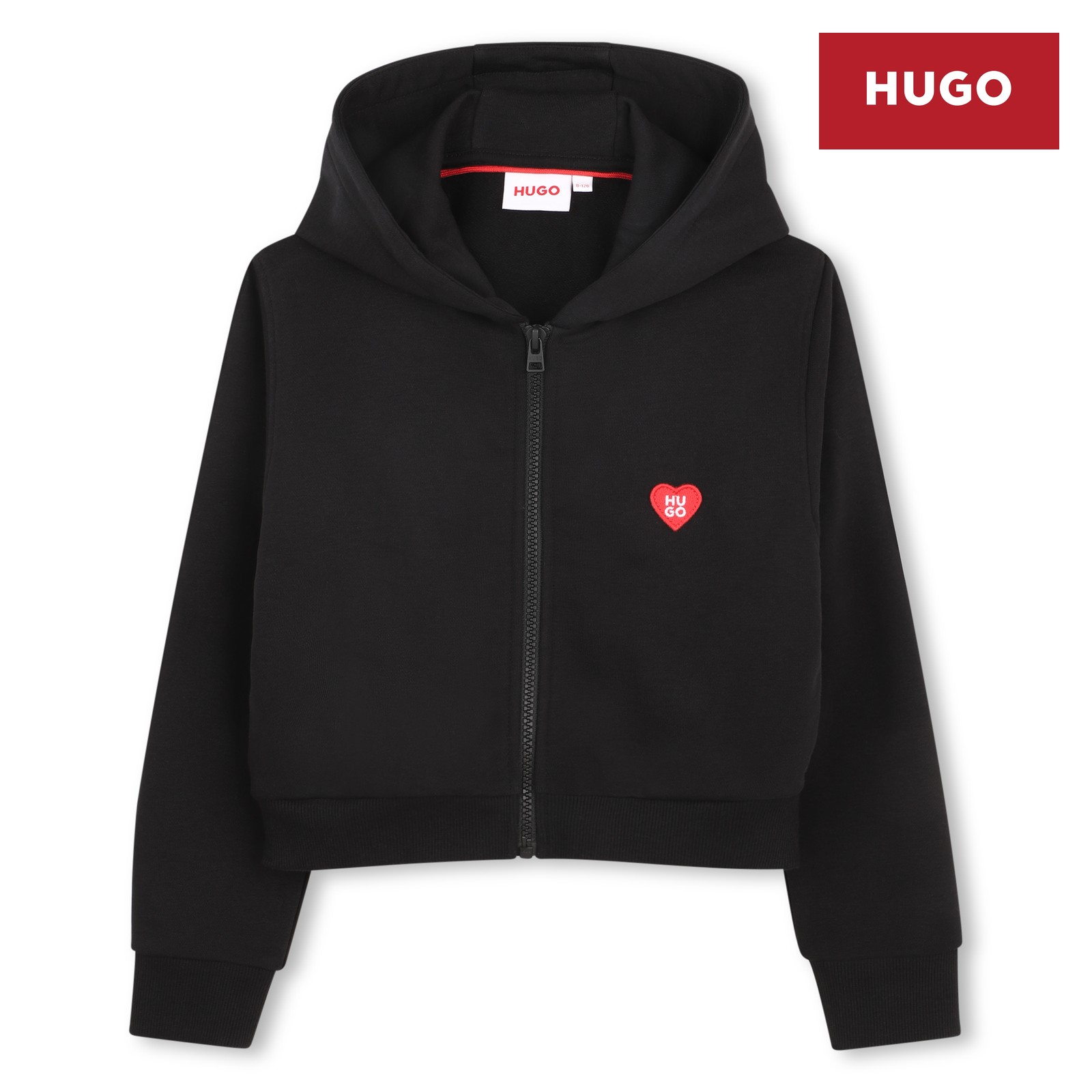 Sudadera jogger con capucha negro