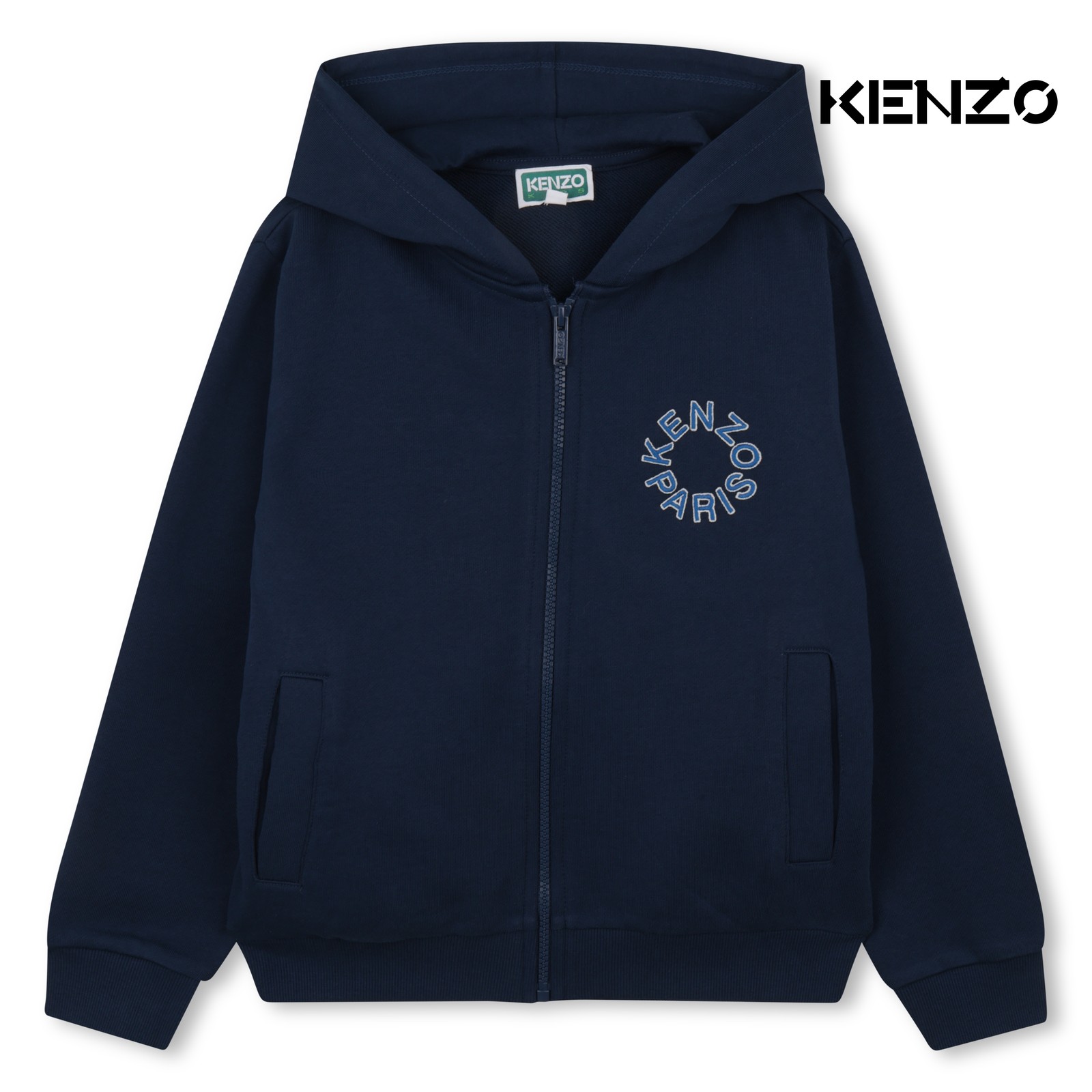 Sudadera jogger con capucha azul medieval