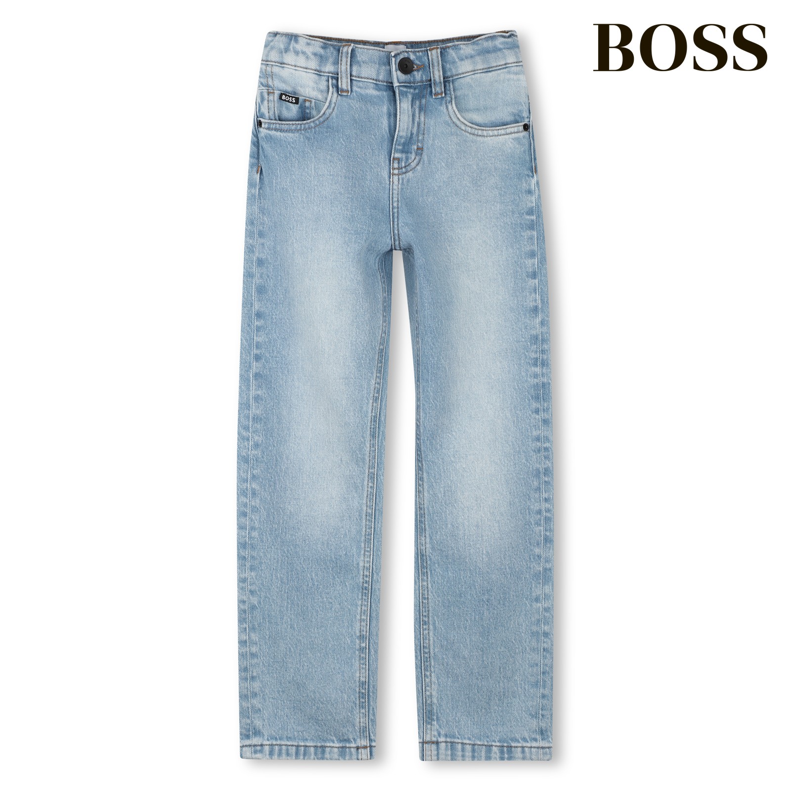 Vaqueros regular fit bleach