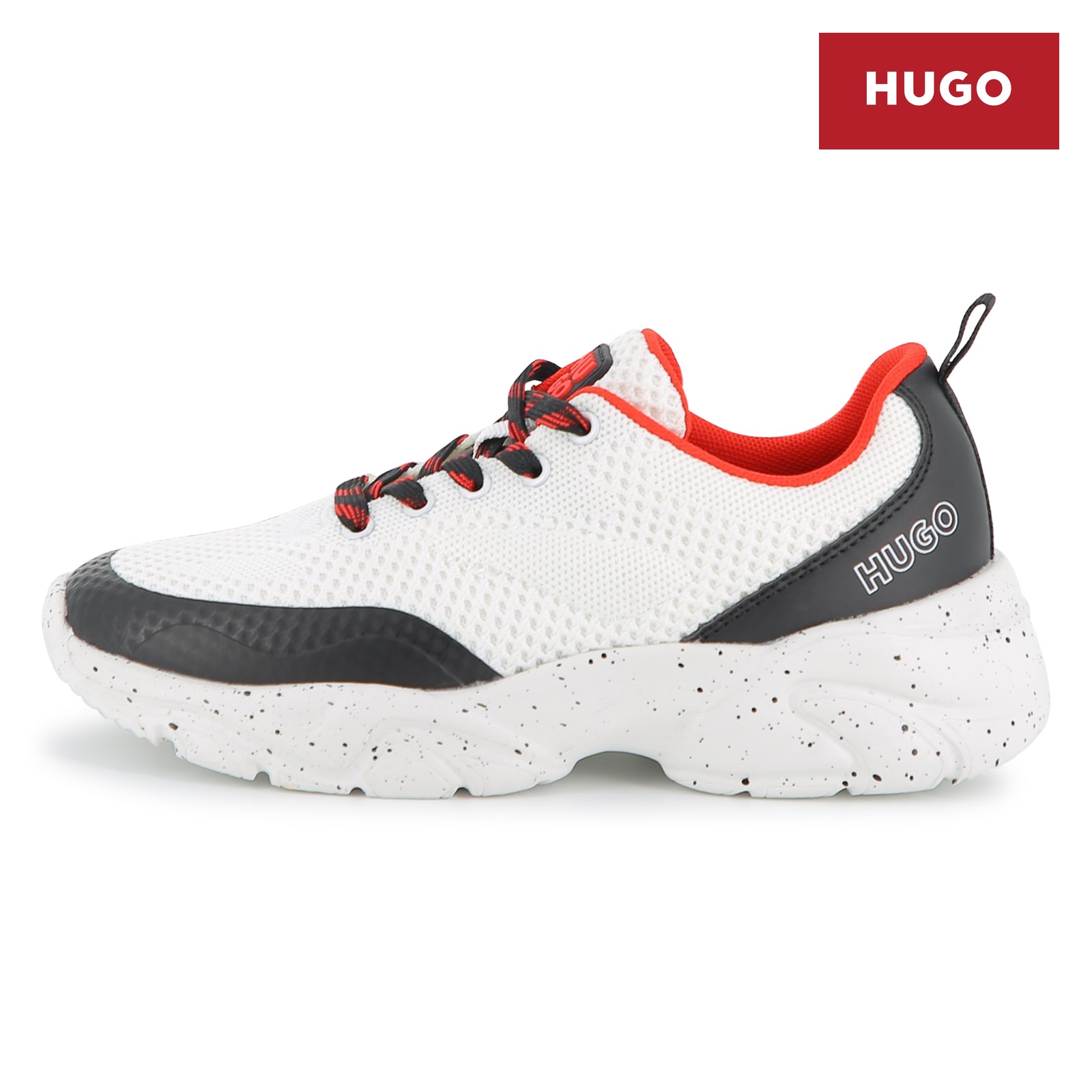 Zapatillas con cordones blanco