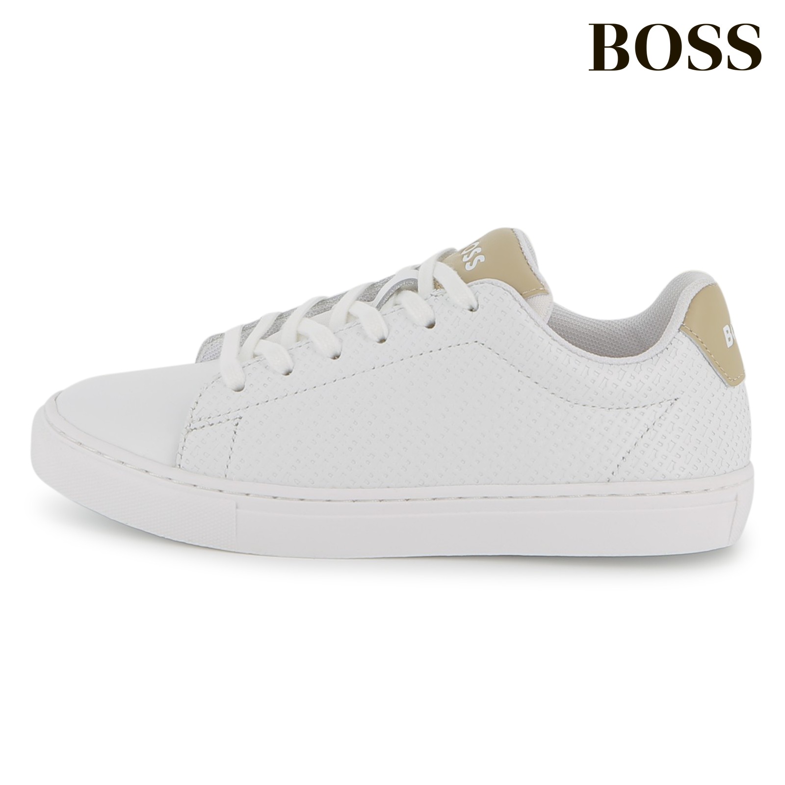 Zapatillas con cordones blanco