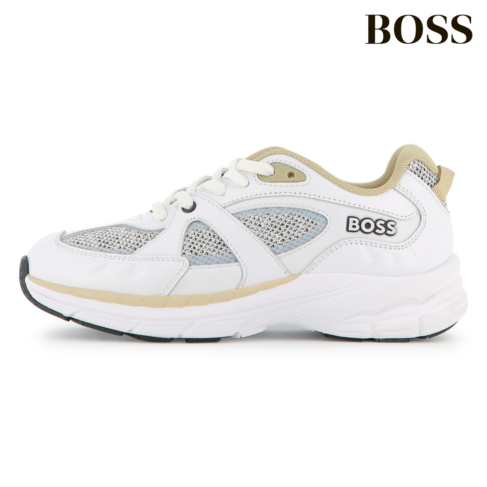 Zapatillas con cordones blanco