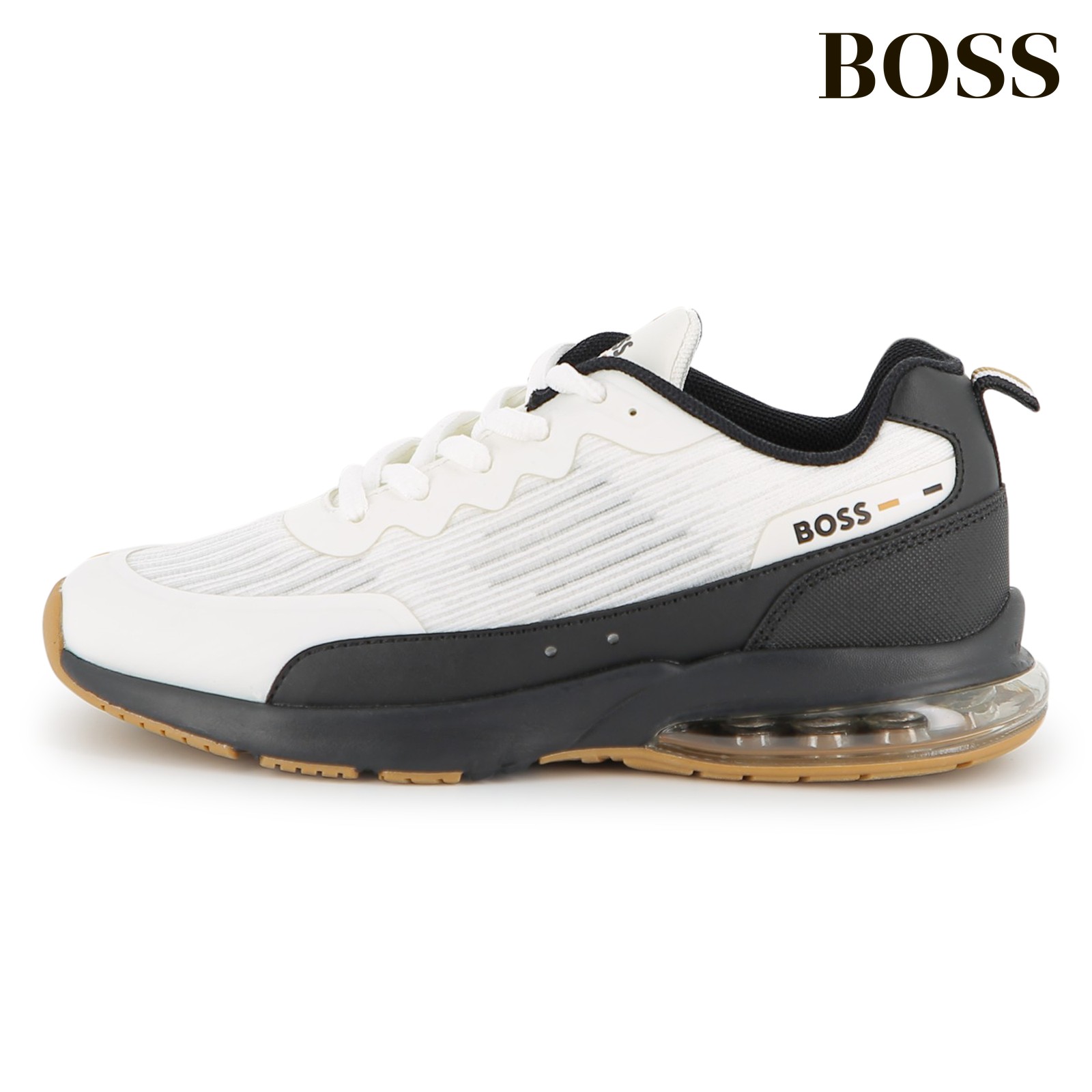 Zapatillas con cordones blanco