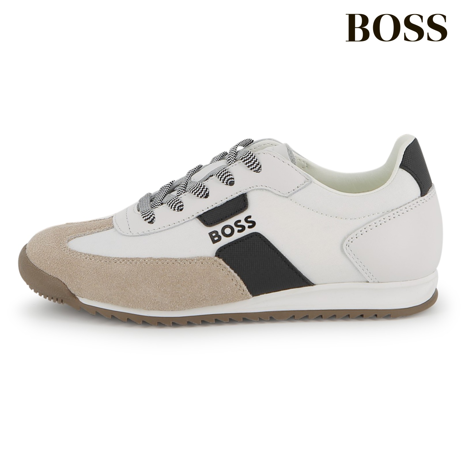 Zapatillas con cordones blanco