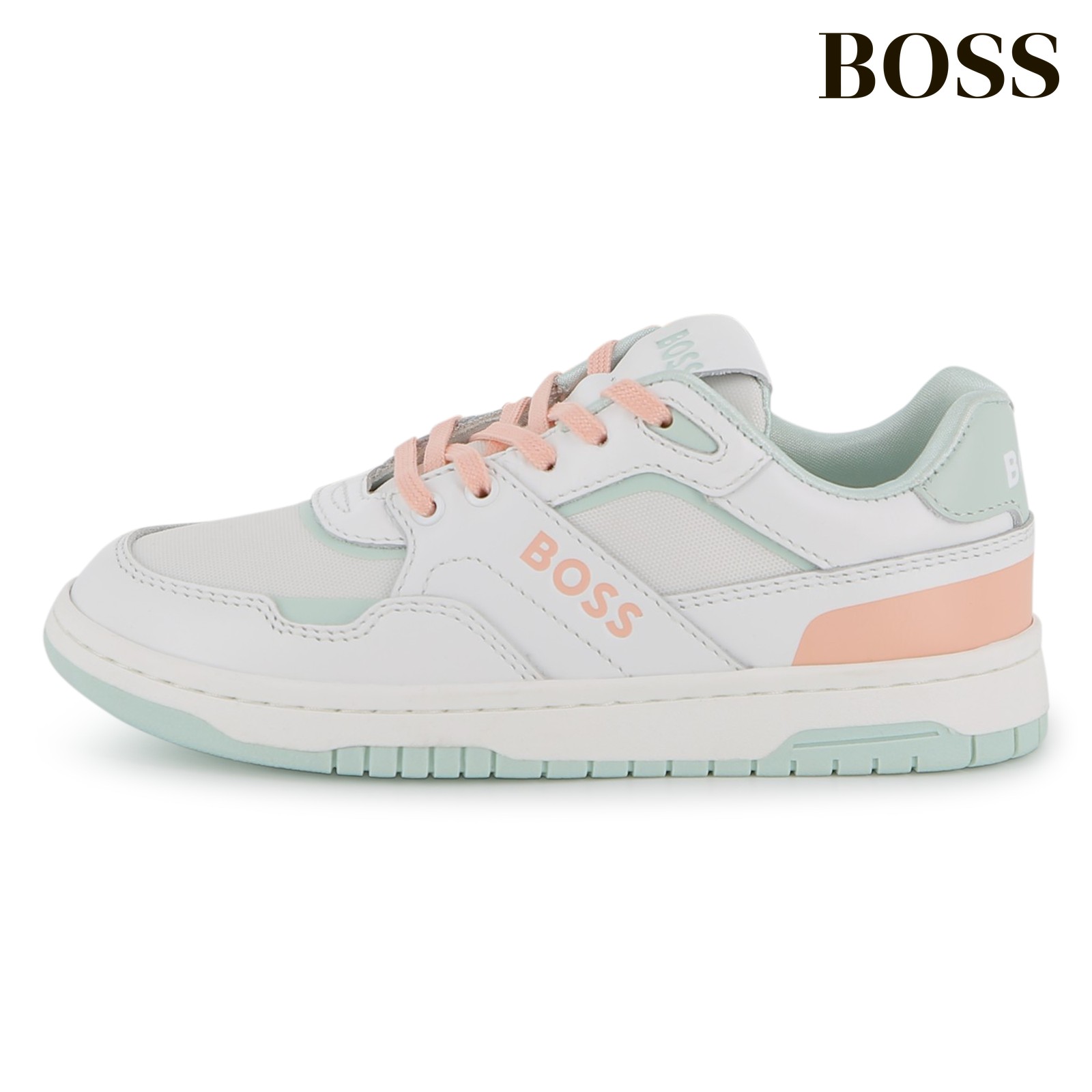 Zapatillas con cordones blanco