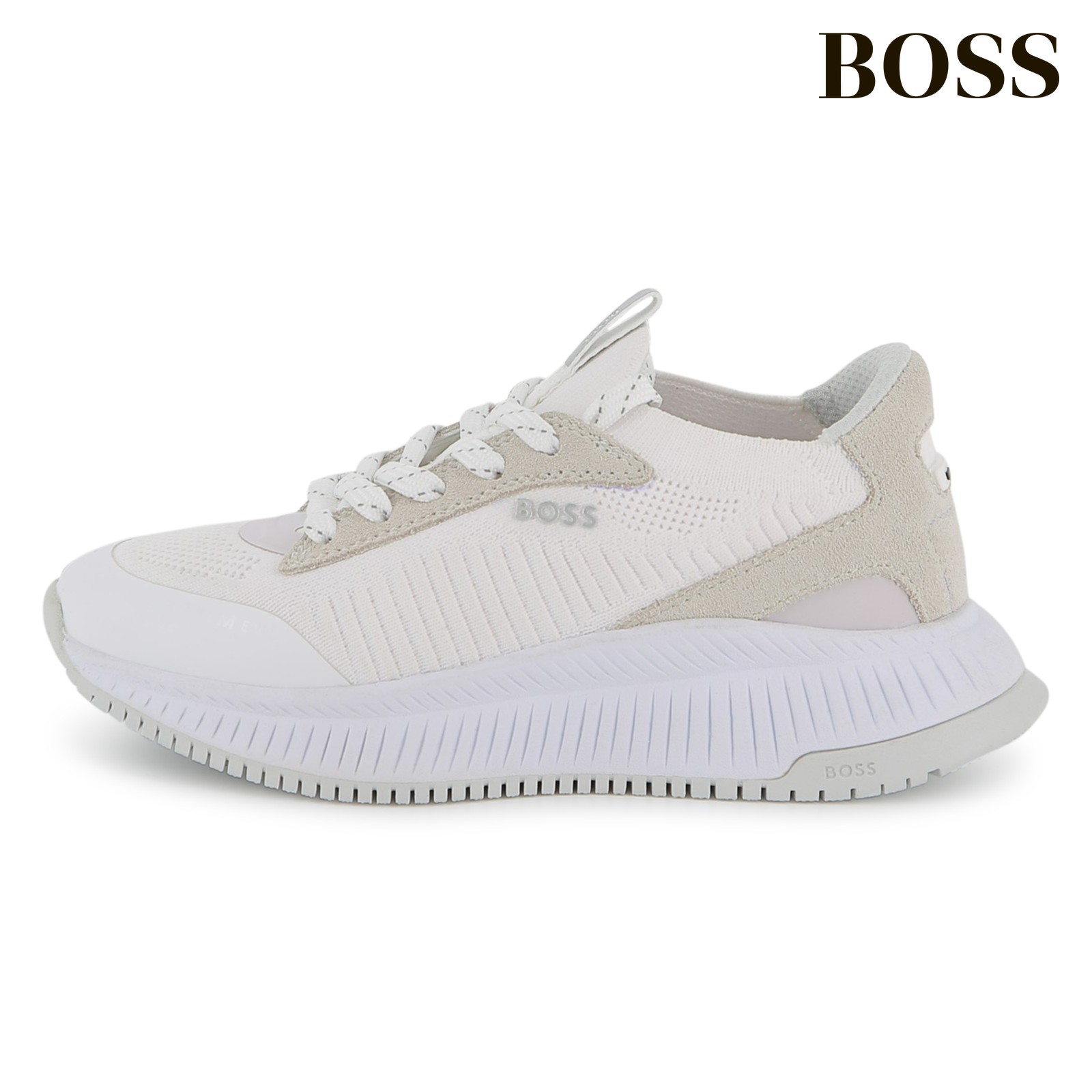 Zapatillas con cordones blanco