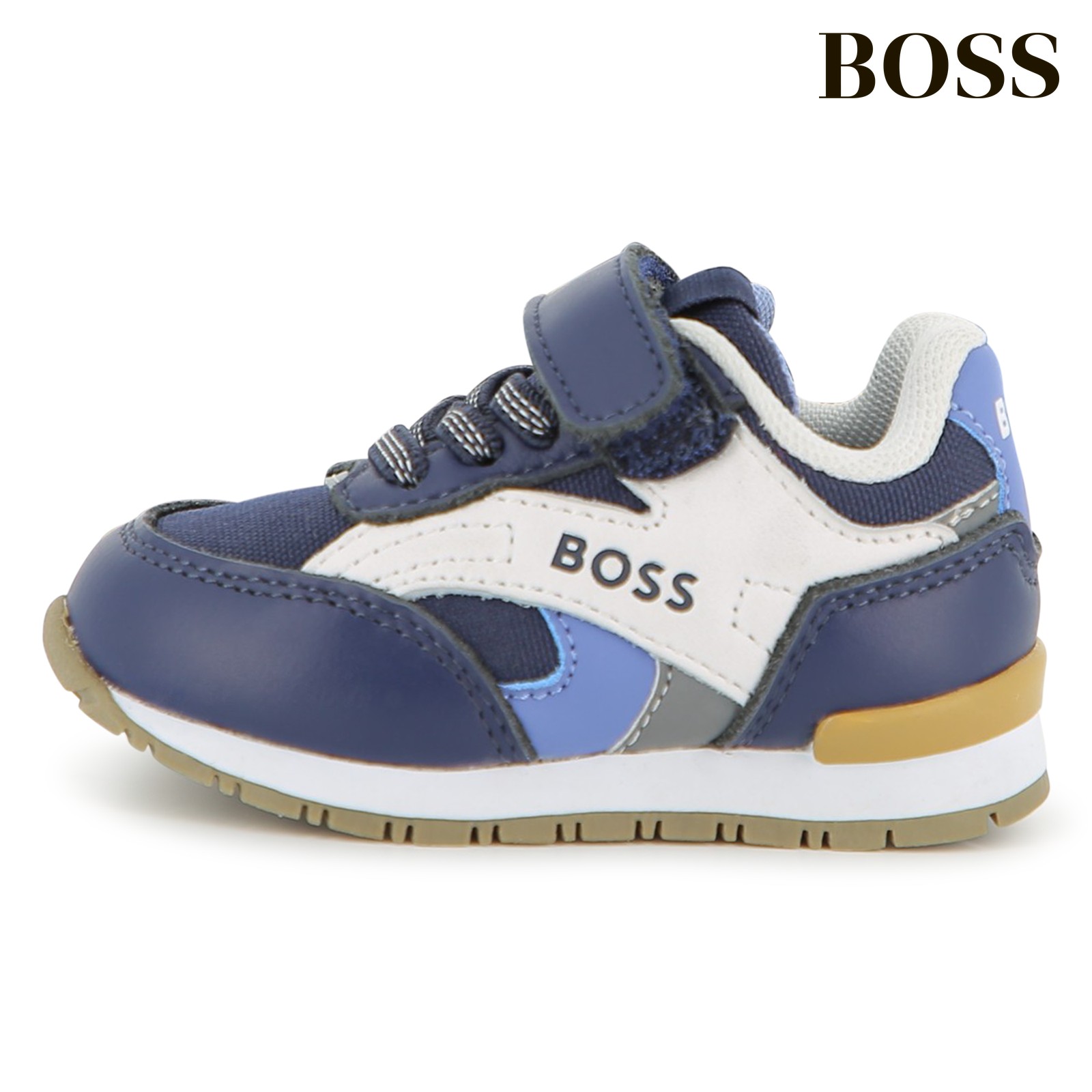 Zapatillas con cordones marino