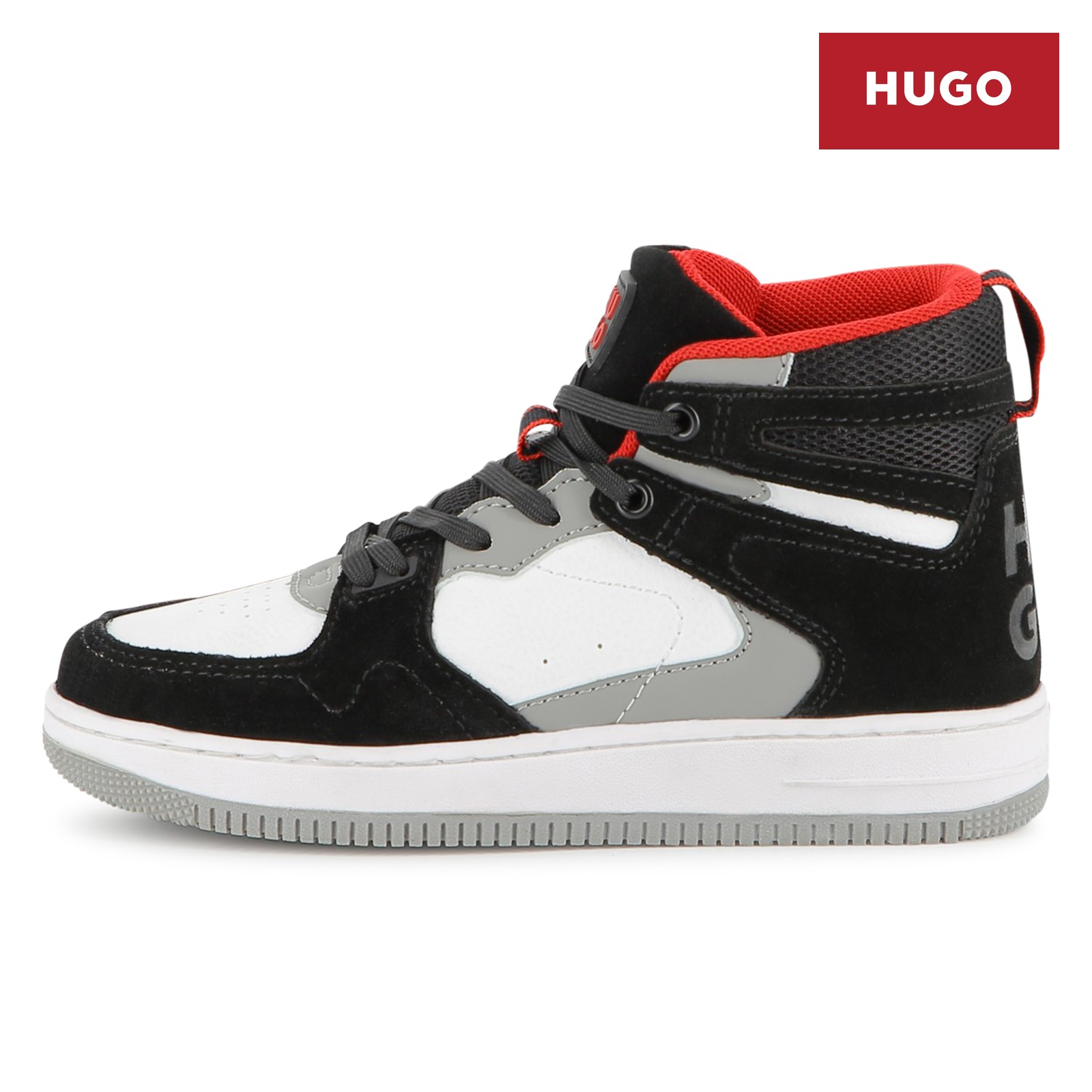 Zapatillas de caña alta negro