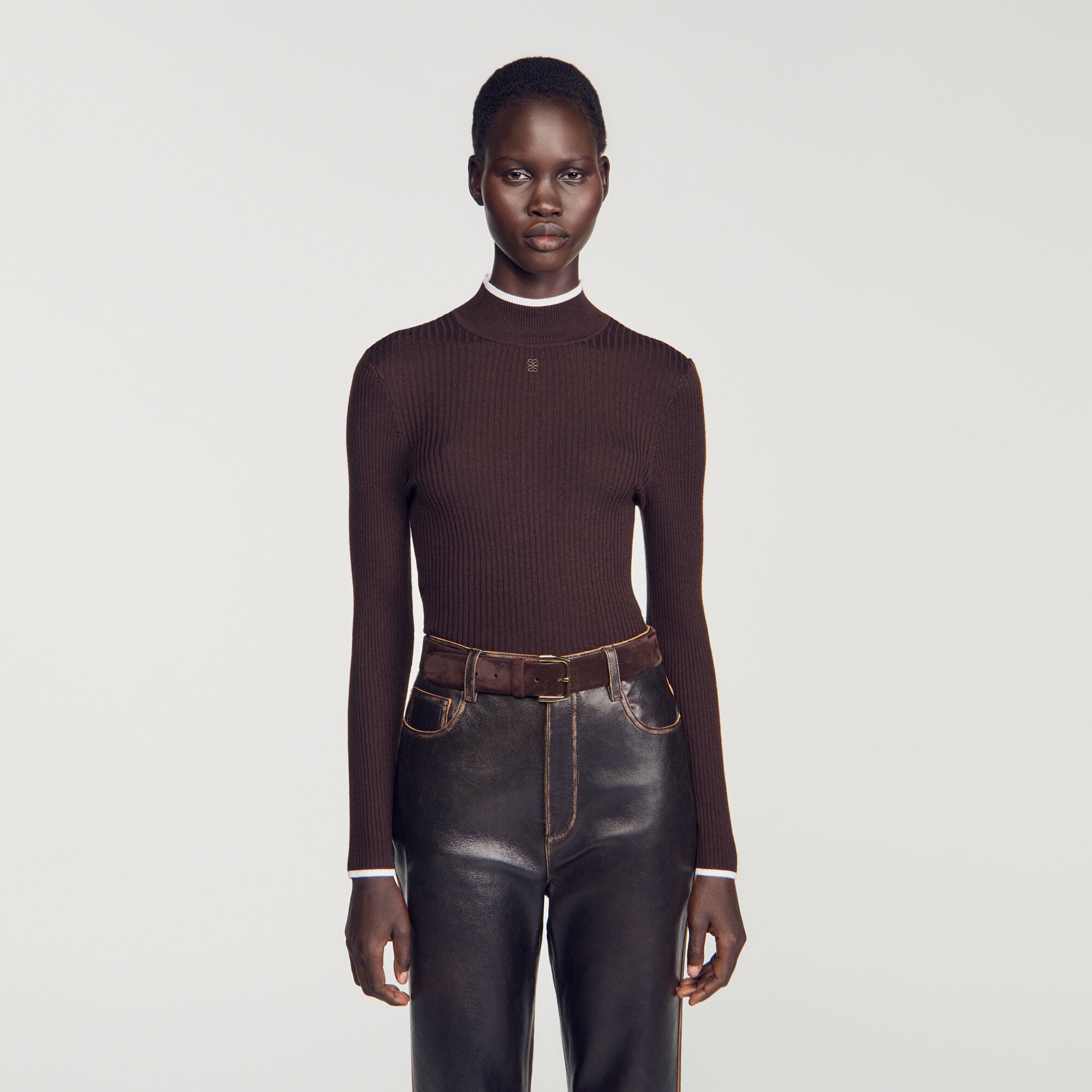 Turtle neck top