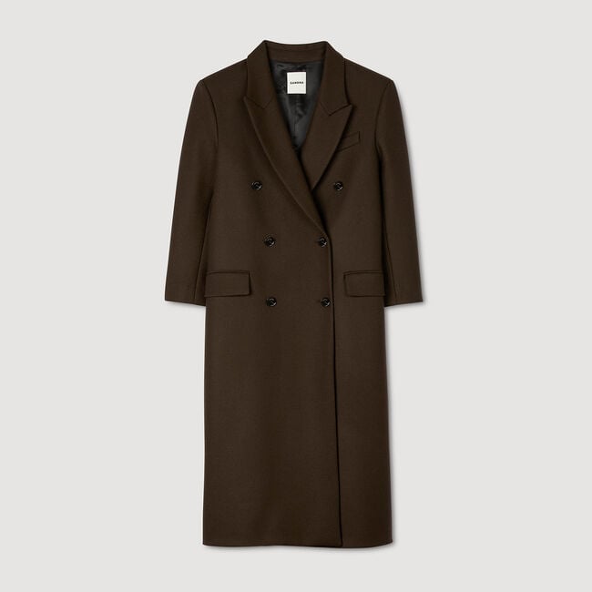 Straight coat brown